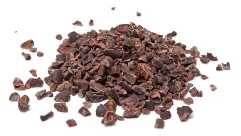 <strong>Cacao Nibs </strong>--<strong> </strong>These cracked bits of roasted cacao beans—the raw material for bar chocolate and cocoa powder—are unsweetened, giving them a bitter, earthy but not unpleasant flavor. Cacao nibs add intense flavor and crunch to granola and many baked goods. You'll find them in natural foods stores.