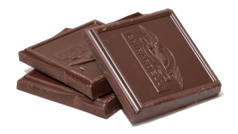 <strong>Dark Chocolate </strong>-- This has a higher cocoa percentage and less sugar than milk chocolate, which produces deeper, more complex flavor. Labels may say either "bittersweet" or "semisweet," but the FDA doesn't distinguish between them, so look for the cocoa content: Dark chocolate must contain at least 35 percent. 