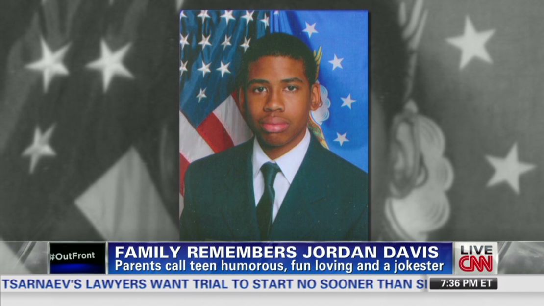 Jordan Davis was 17 when he was gunned down and killed in his SUV.