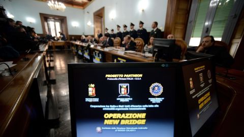 Operation New Bridge connected drugs gangs in Italy, the U.S. and South America.