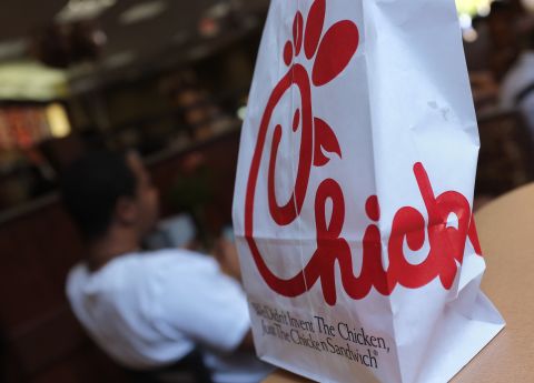 <strong>Chick-fil-A - Grade: B </strong>"Our efforts in the journey toward serving only chicken raised with No Antibiotics Ever (are) something our customers told us they wanted," Rob Dugas, vice president of Chick-fil-A's supply chain, said in a statement. "We have converted more than 50% of our supply to chicken raised with No Antibiotics Ever to date, and we are on track to achieve our goal of converting 100% of our chicken supply by December 31, 2019."<br /> <br />