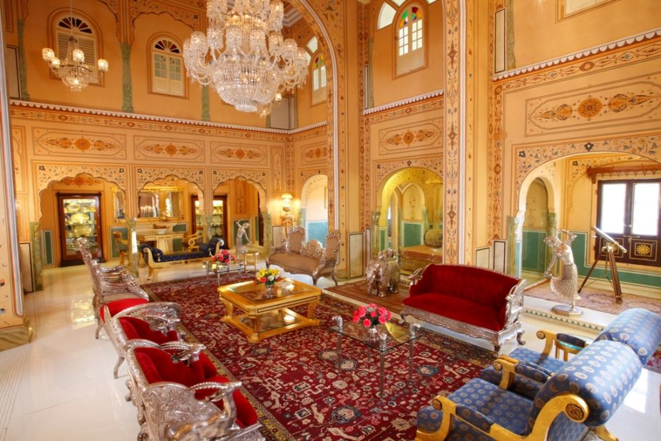 A night at the Shahi Mahal Suite at the Raj Palace Hotel in Jaipur, India costs $60,000. Currently, it is undergoing renovations, though when its finished, it will have a new 24,000-square-foot landscaped terrace garden and a three-sided infinity pool. The suite already boasts its own astrology room, library, bar and private theater.