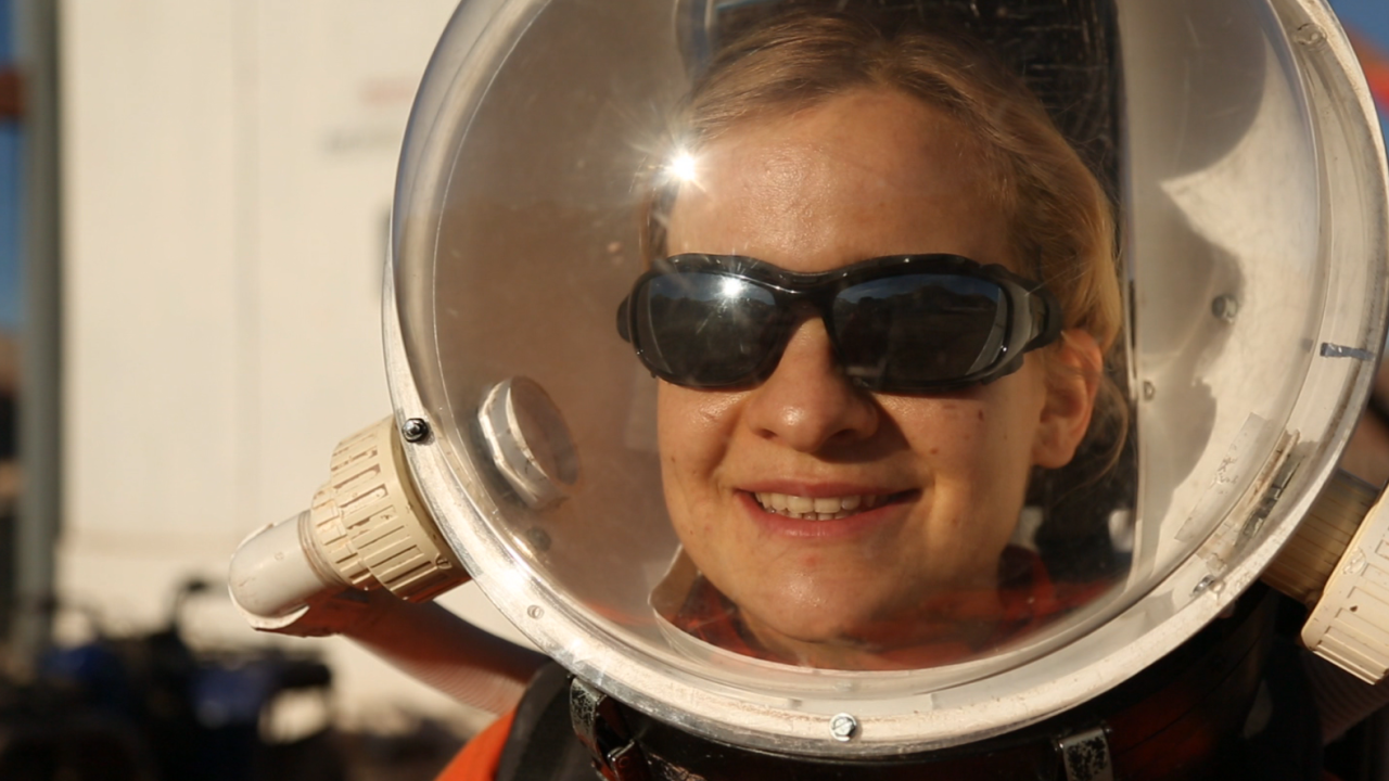 Michaela Musilova is a scientist at the Mars Desert Research Station.