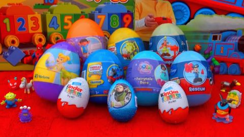 On YouTube, an unboxing video showing the toys inside Disney-themed Kinder Eggs has attracted more than 35 million views. 