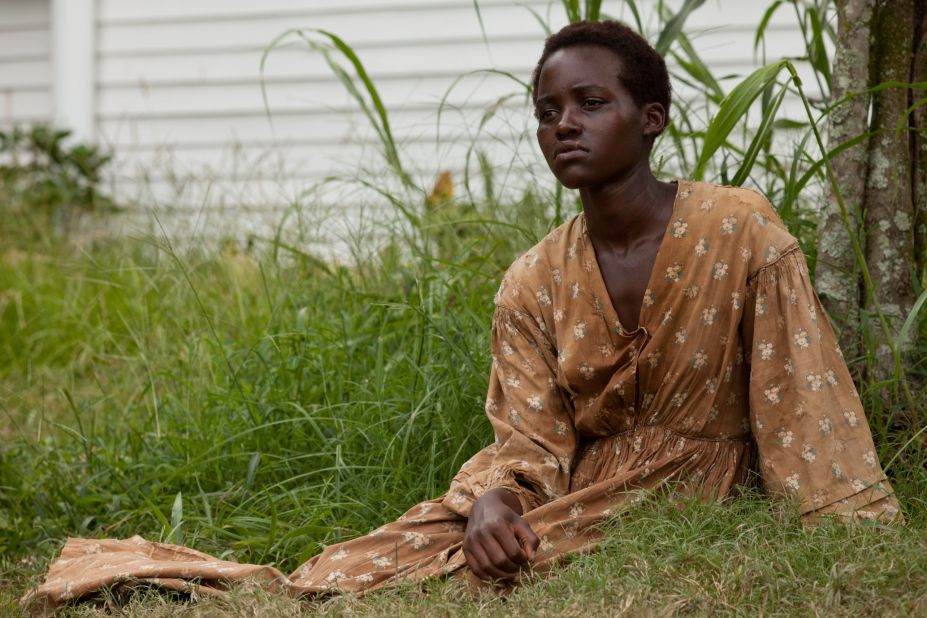 "12 Years A Slave" was Nyong'o's first feature film.