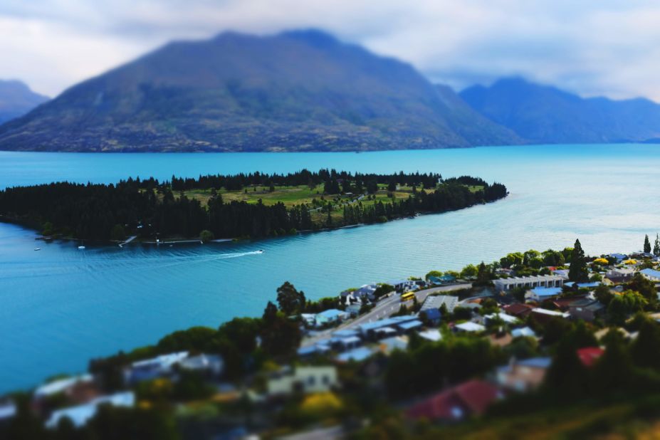 Queenstown sits on Lake Wakatipu, New Zealand's longest at 80 kilometers. Some brave souls swim in the chilly waters, but boat charter is a more popular option for taking in the incredible views.