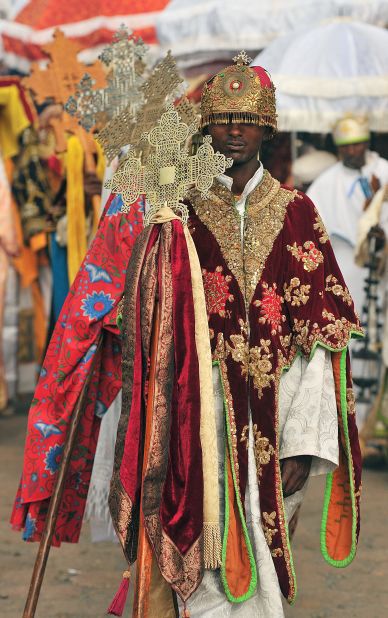 For most Ethiopians, Timket is the only time of year they can get close to the sacred tabots. The procession of the relics is accompanied by chanting, singing and the beating of drums.