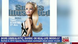 Barbie appear in Sports Illustrated edition |