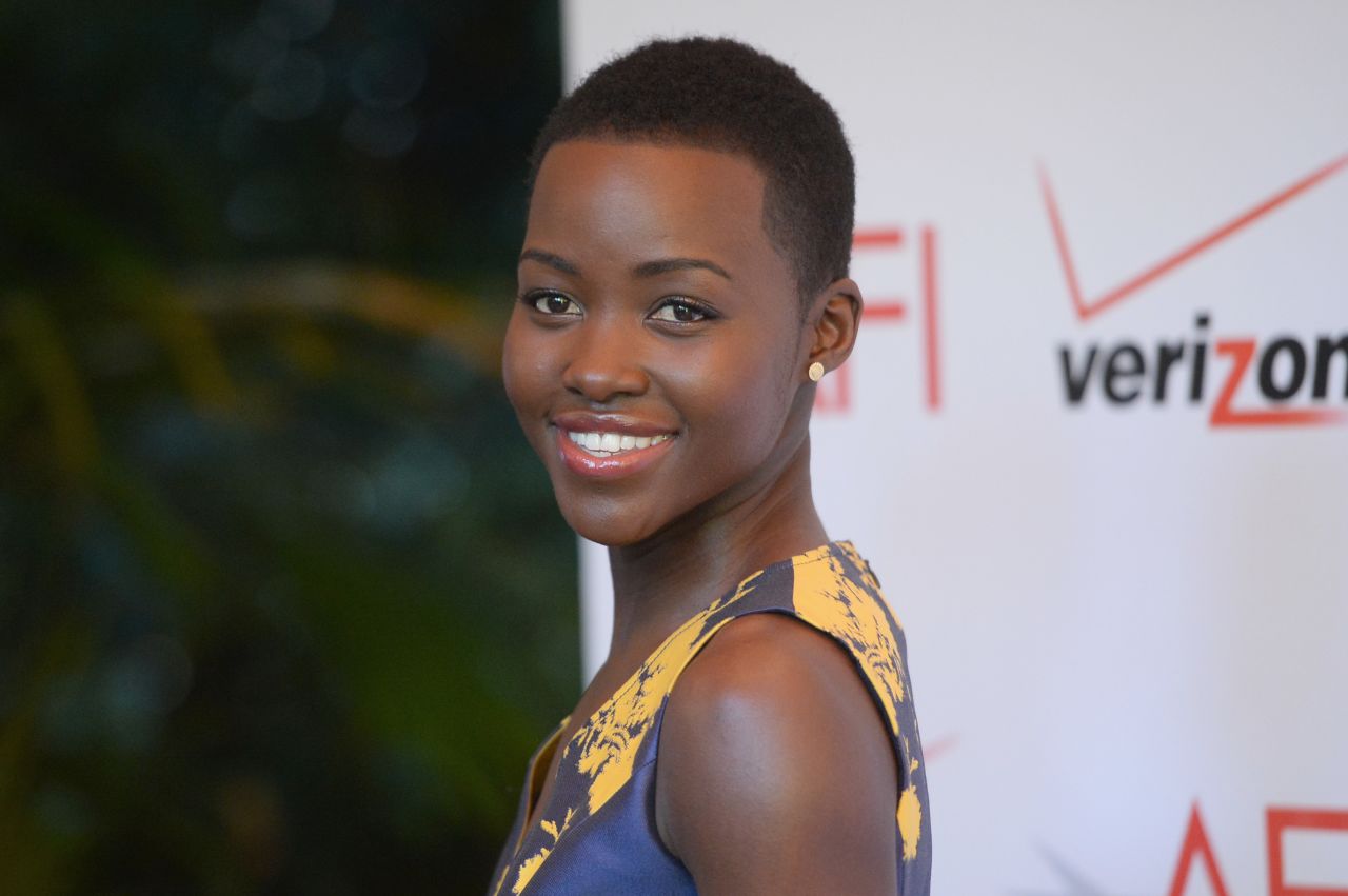 Nyong'o attends the 14th annual AFI Awards Luncheon in Beverly Hills, California, on January 10.