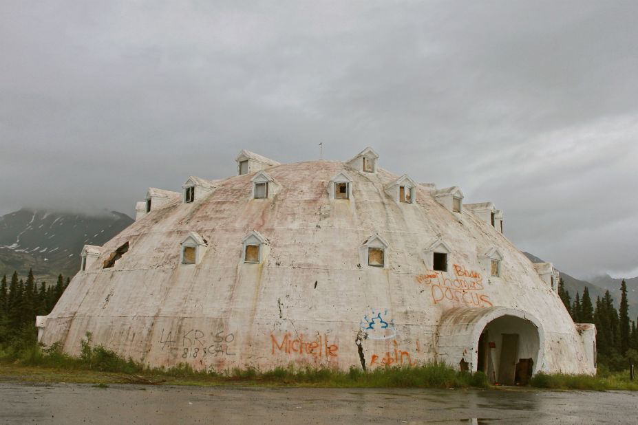 Binod Khadka was fascinated by this abandoned igloo in Cantwell, Alaska. "It was built in the 1970s and was meant to be a hotel," he said. "Now it is a fascinating attraction for the passing motorist." 