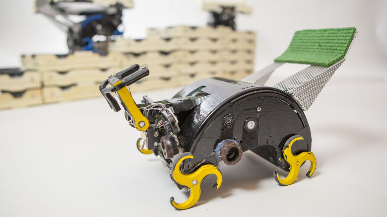 Scientists designed these robots to react their immediate environment. 