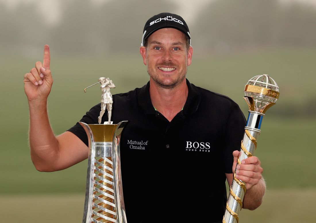 He followed it by winning the European Tour's Race to Dubai. No golfer had ever achieved this prestigious double. 