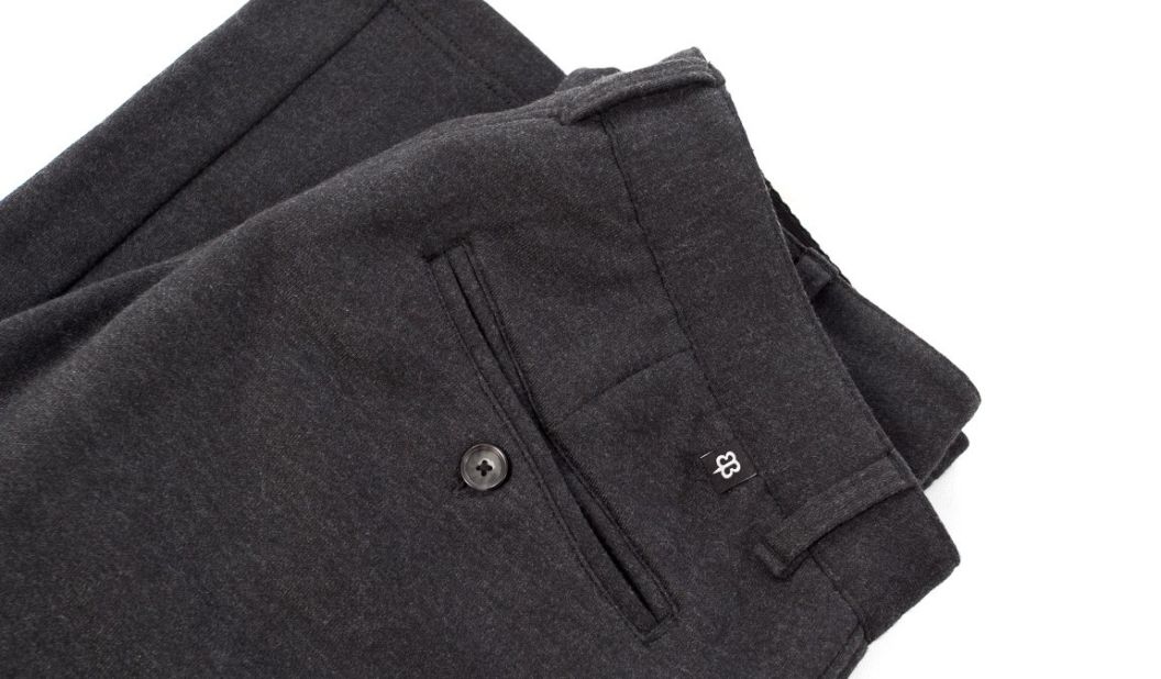 Betabrand Dress Pant Sweatpants look just like normal work trousers. They have pockets and belt loops. But there's a party inside.