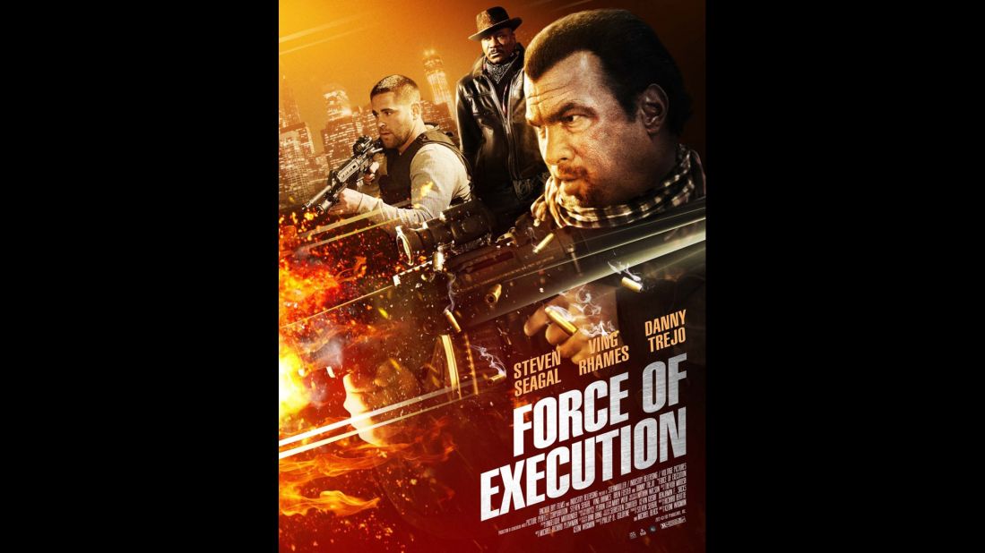 Steven Seagal's 2013 action thriller <strong>"Force of Execution"</strong> is about a crime boss who, while torn between maintaining his power and exiting his gang altogether, puts his protege up against a new player hungry to take over. (Available February 15.)