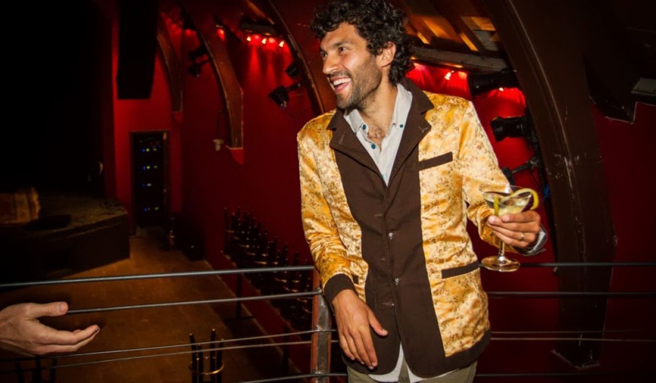 Betabrand also makes a Reversible Smoking Jacket.
