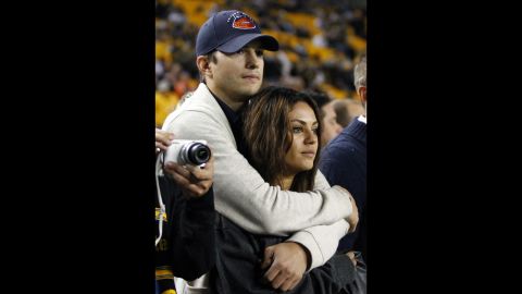 Newly engaged couple Ashton Kutcher and Mila Kunis have a long history of working together, and in 2013 earned an estimated $35 million. The pair are now expecting their first child. 