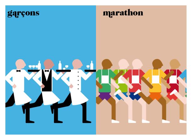<strong>THE RUN</strong>: Paris. Number of Michelin star restaurants: <a href="index.php?page=&url=http%3A%2F%2Fwww.worldcitiescultureforum.com%2Fcities%2Fparis" target="_blank" target="_blank">97</a>. New York. Number of Michelin star restaurants: <a href="index.php?page=&url=http%3A%2F%2Fwww.worldcitiescultureforum.com%2Fcities%2Fnew-york" target="_blank" target="_blank">62. </a><br /><br />Note: The only time it's acceptable to wear a bib is when you're a baby or when you're eating something that costs more than a week's rent. <br /><br /><em>Score: Paris 7, New York 6. </em>
