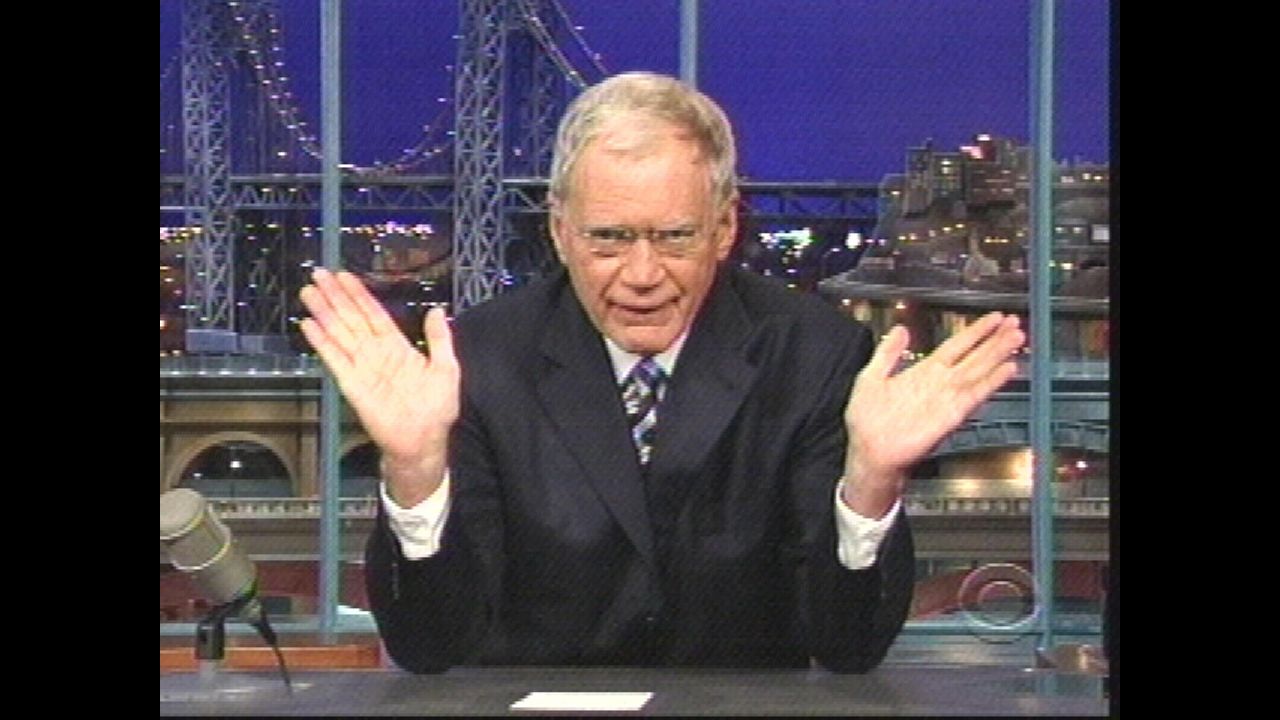 David Letterman apologized to his wife in October 2009, days after revealing on air that he had been sexually involved with female staffers from his television show, "Late Show with David Letterman."