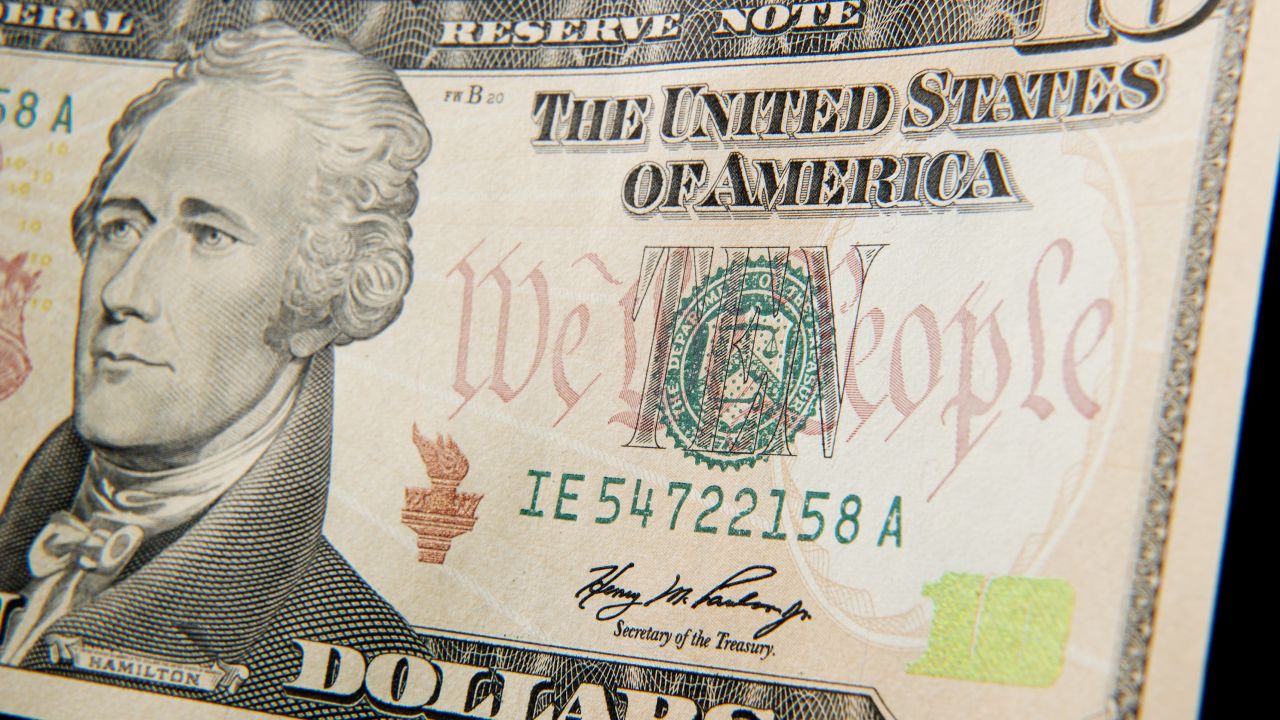 Alexander Hamilton graces the $10 bill but was never president.

