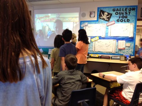 As part of Mystery Skype, students from two different areas connect over video chat and try to deduce where the other is located. Bedley, who has been teaching for 20 years, said his students have skyped with classes from 17 states so far.
