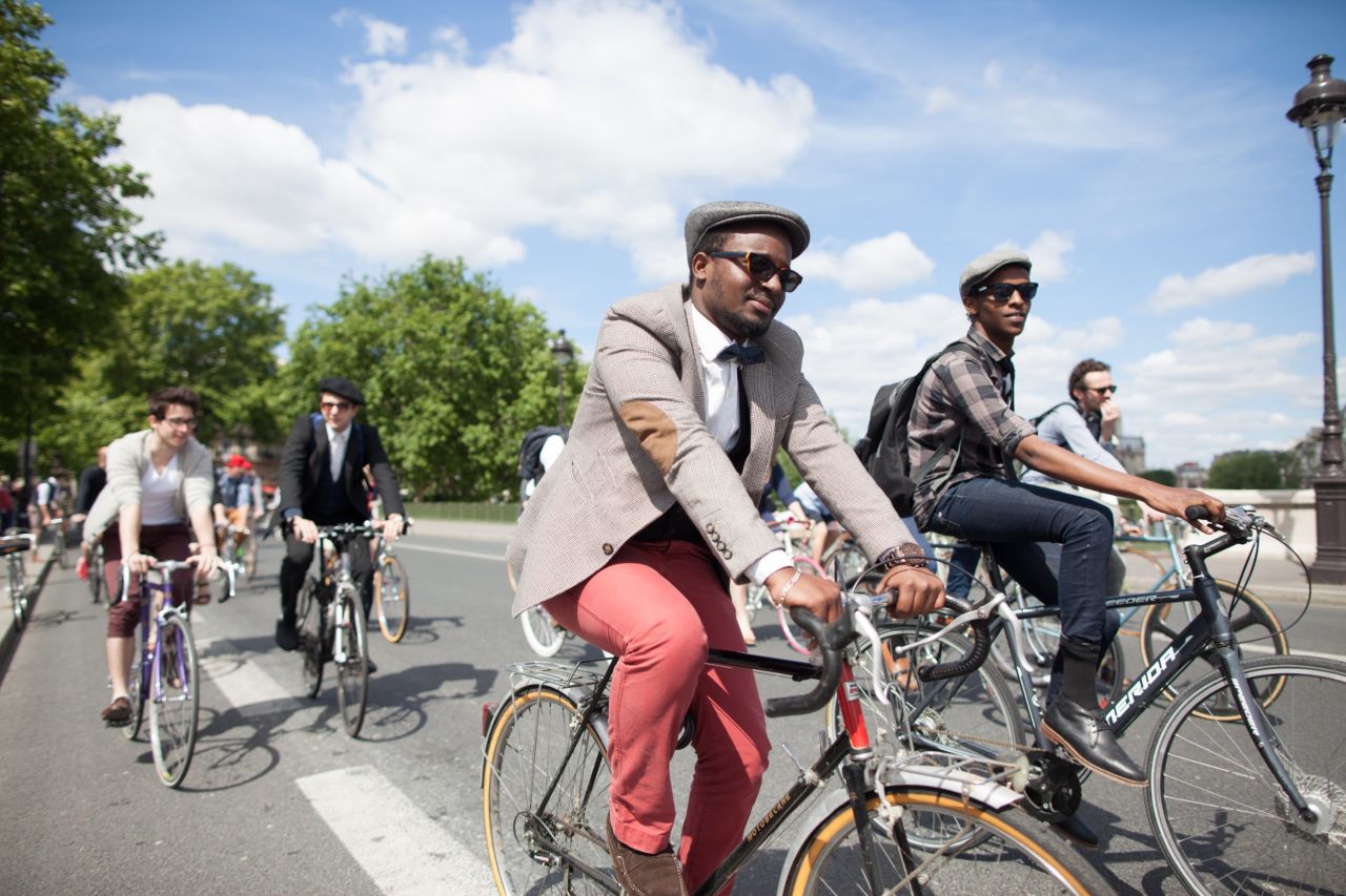 Each summer, the city is overtaken by 10,000 cyclists in 1930s costumes, as part of its annual "Beret and Baguette" ride.