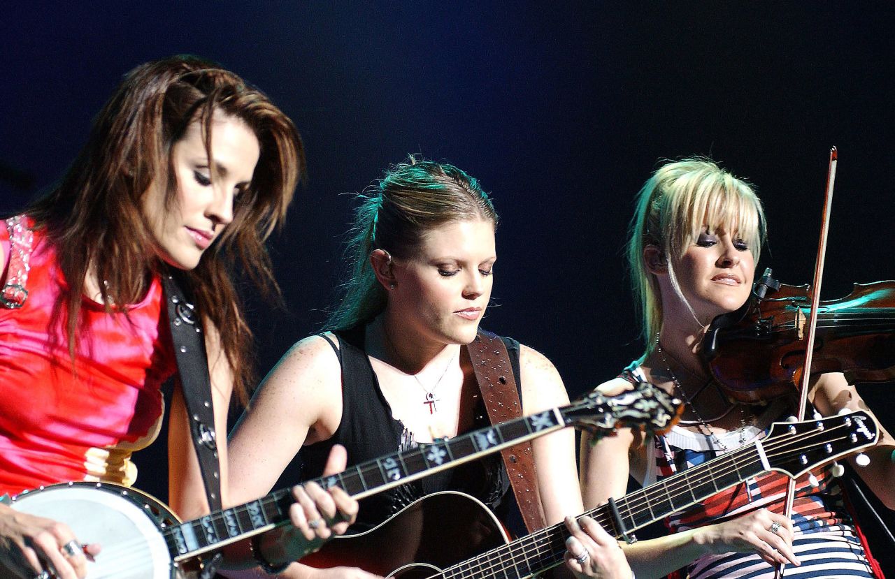 <a href="http://www.cnn.com/2003/SHOWBIZ/Music/03/14/dixie.chicks.reut/">Lots of country radio stations refused to play tunes by the Dixie Chicks</a> in March 2003 after lead singer Natalie Maines said during a concert in London that she was "ashamed the President of the United States is from Texas."