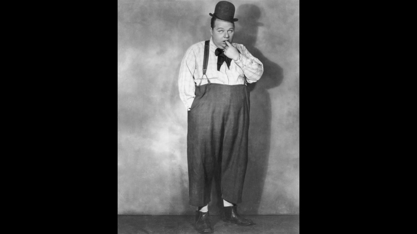 Comedic actor Fatty Arbuckle was <a href="http://history1900s.about.com/od/famouscrimesscandals/a/fattyarbuckle.htm" target="_blank" target="_blank">accused of manslaughter in the brutal death</a> of Virginia Rappe in November 1921 after a party the pair attended. The first trial ended in a hung jury, as did the second. Though Arbuckle was acquitted in the third trial, the scandal destroyed his career. 