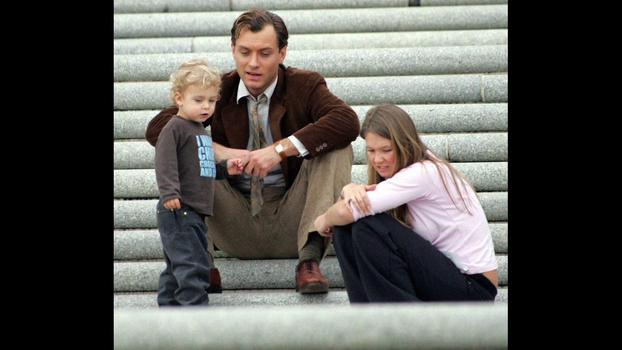 In July 2005, Jude Law admitted to cheating on fiancée Sienna Miller with his kids' nanny, Daisy Knight (the pair is seen here on the set of "All the King's Men" in Louisiana in February 2005 with one of Law's children). In February 2014, Miller was quizzed about her relationship with Law when <a href="http://www.cnn.com/2014/01/31/world/europe/uk-phone-hacking-trial/index.html">she took the stand as part of Britain's phone hacking trial. </a>