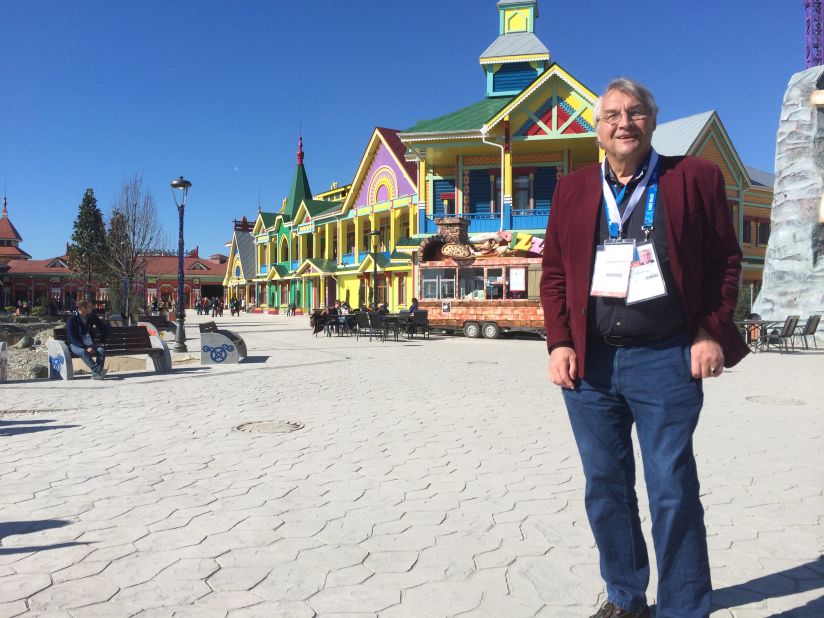 Paul Beck (pictured) heads Sochi's $700 million new theme park. "Change in Russia has been huge, even in a year. A new generation's coming," he says.