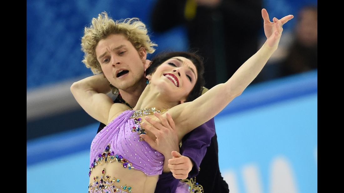Sixteen years of hard work together finally paid off for the ice dancers, who won silver four years ago in Vancouver.