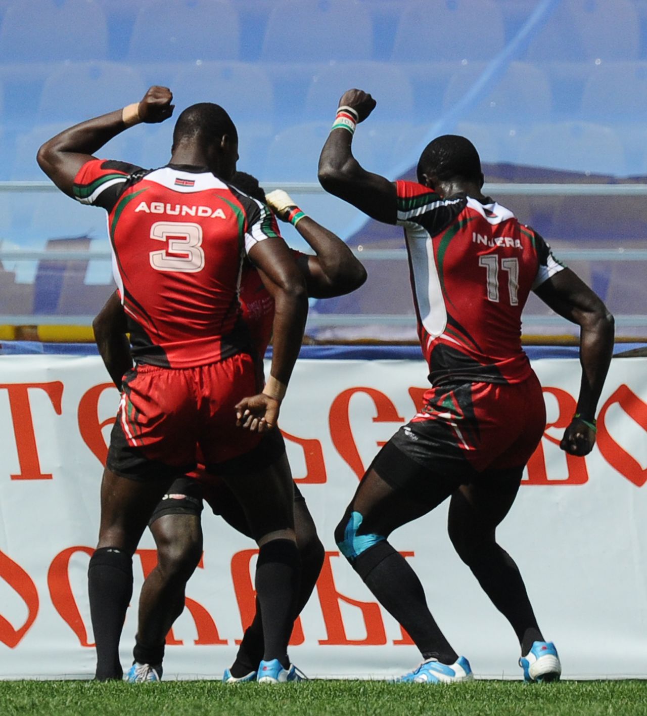 Kenya have become firm favorites on the sevens circuit, partly due to their exuberant post-match dancing celebrations.