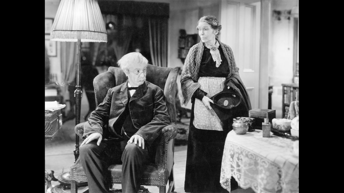 Robert Donat and Louise Hampton star in "Goodbye, Mr. Chips." It is surprising when Donat beats out strong contenders -- including Clark Gable for "Gone With The Wind" and Laurence Olivier for "Wuthering Heights" --  to win the best actor Academy Award in 1940. <br />