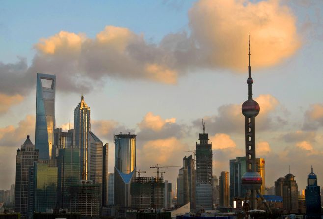 When Shanghai's <a href="index.php?page=&url=http%3A%2F%2Fwww.swfc-shanghai.com%2F%3Fl%3Den" target="_blank" target="_blank">World Financial Centre</a> opened in 2007, the 1,614-ft. high building was the second tallest in the world. The hole near its top isn't a design flourish meant to frame the sun. Architects included it to reduce wind pressure against the building. Original plans called for the trapezoid aperture to be circular, but locals protested that would resemble the rising sun in the Japanese flag. 