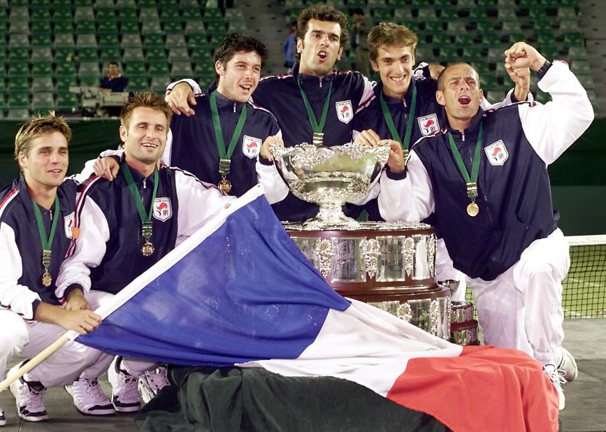 Gasquet, Tsonga and Monfils have all spoken about wanting to win the Davis Cup for France this year. Les Bleus -- who will face Germany in April's quarterfinals -- last triumphed in the team competition in 2001 when they defeated Australia on the road. 