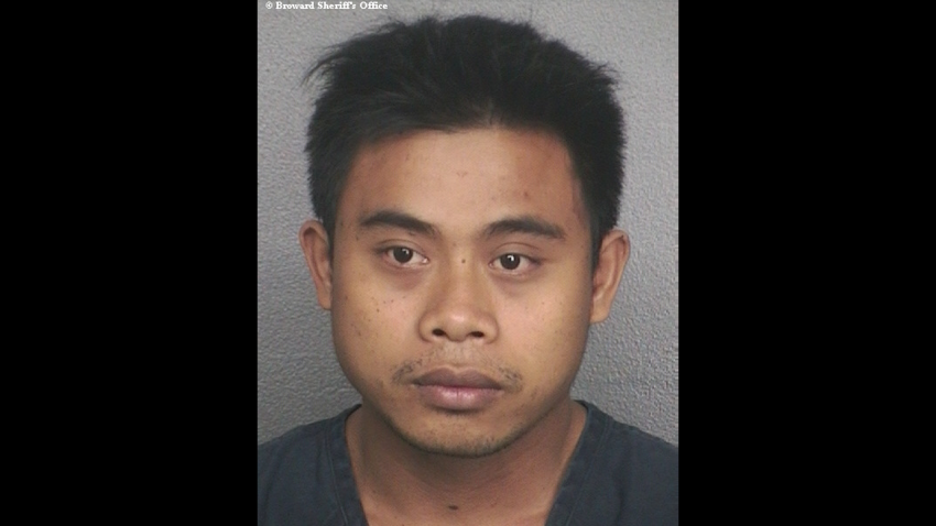 Ketut Pujayasa was remanded to the custody of the FBI and Broward Sheriff's Office on Sunday, February 16, 2014.
Pujayasa, a crewmember on the Holland America MS Nieuw Amsterdam, physically and sexually assaulted a female passenger in her cabin and then attempted to throw her overboard from the balcony, according to a criminal complaint filed Monday. The attack took place February 14 in international waters, and the woman was transported via air ambulance to a hospital in South Florida.
Credit: 	Broward Co. Sheriff