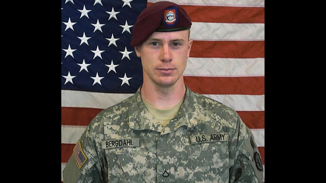 This undated image provided by the U.S. Army shows Sgt. Bowe Bergdahl, who had been held by insurgents in Afghanistan since 2009. The White House <a href="http://www.cnn.com/2014/06/01/us/bergdahl-transferred-guantanamo-detainees/index.html">announced Bergdahl's release</a> on May 31, 2014. Bergdahl was released in exchange for five senior Taliban members held by the U.S. military. In March 2015, <a href="http://www.cnn.com/2015/03/25/politics/bowe-bergdahl-charges-decision/index.html" target="_blank">the U.S. military charged Bergdahl </a>with one count each of "Desertion with Intent to Shirk Important or Hazardous Duty," and "Misbehavior Before The Enemy by Endangering the Safety of a Command, Unit or Place."