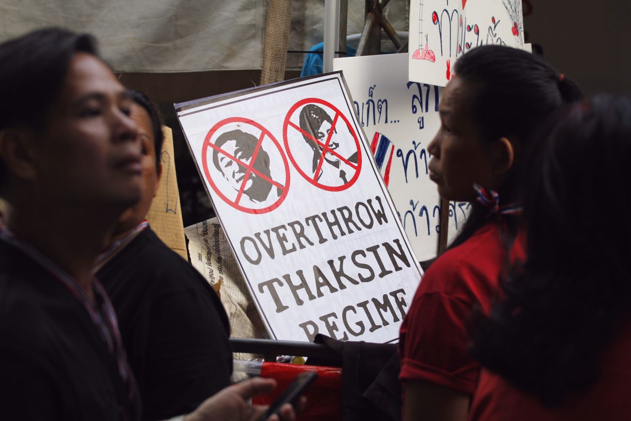 Freelance translator and journalist <a href="http://ireport.cnn.com/docs/DOC-1081107">Agata Kowalska</a> captured these images of anti-government protesters in Bangkok a day before the country's troubled elections on February 2.