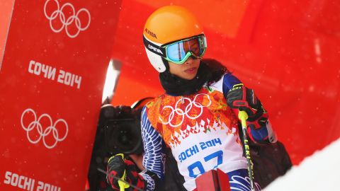 Vanessa Mae finished 67th in the giant slalom at the 2014 Winter Olympics. 