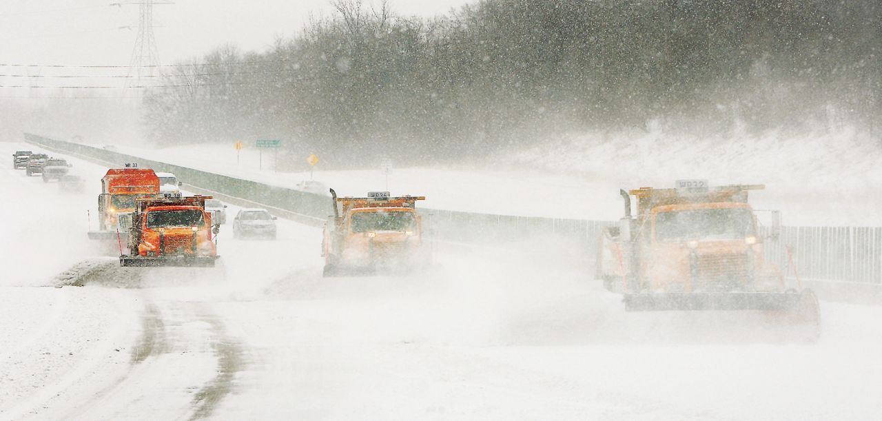 Illinois Department of Transportation snow plows worked the roads in the southwestern part of the state in early February, when inches of snow came down and wind chills fell below zero. Students from Edwardsville, Illinois, schools expect to end school on May 28 instead of May 20, and might use an "act of God" exemption to prevent making up even more days, <a href="http://www.kmov.com/news/editors-pick/Brittany-Noble--News-4--240642991.html" target="_blank" target="_blank">CNN affiliate KMOV reported</a>.<br />
