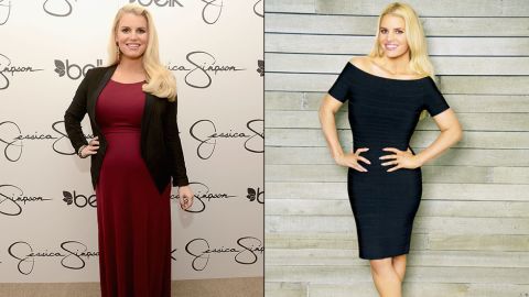 Jessica Simpson shows off a supersvelte look in <a href="http://www.youtube.com/watch?v=m-apbPOVGrM" target="_blank" target="_blank">a Weight Watchers ad </a>released in February. "I was so insecure -- I couldn't even believe what I weighed," Simpson told "Good Morning America." The singer/fashion mogul says she is feeling better than ever since giving birth to her second child in June. 