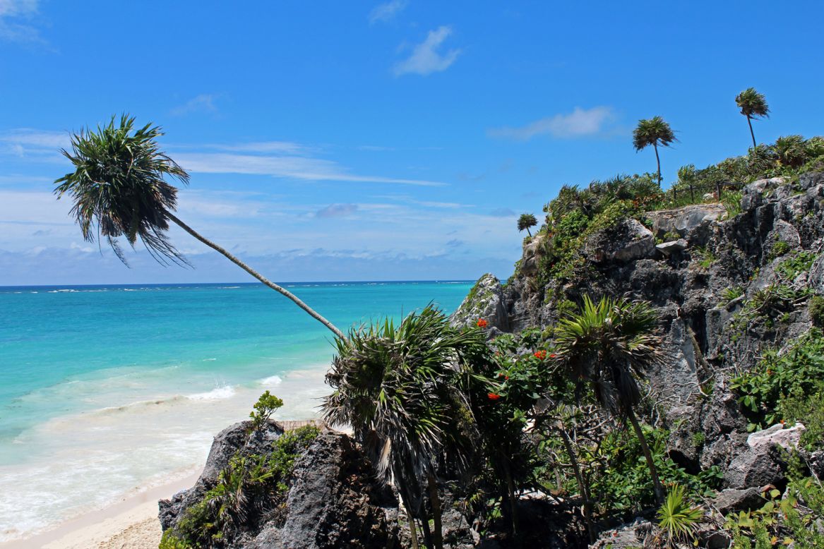 Tulum's Mayan ruins, at 79 degrees Fahrenheit, sound like a perfect January day. 