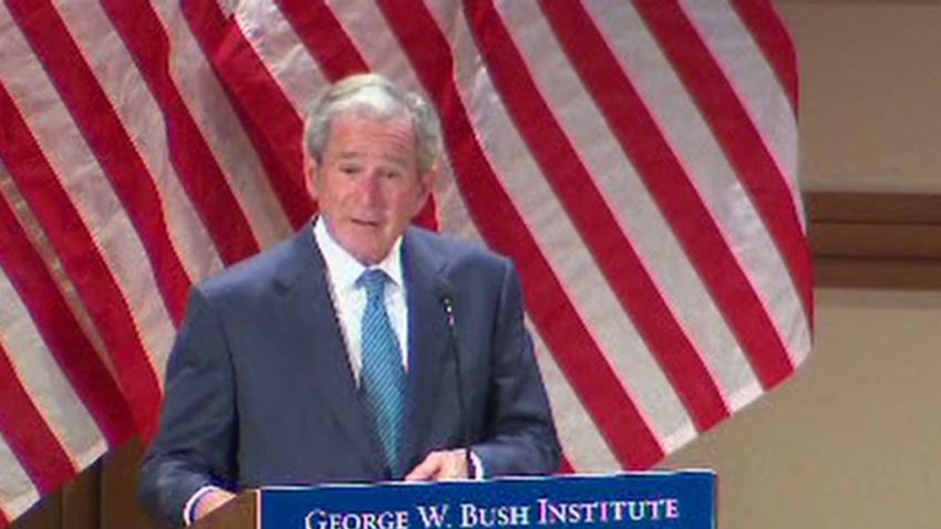 bts bush veterans support speech _00003129.jpg