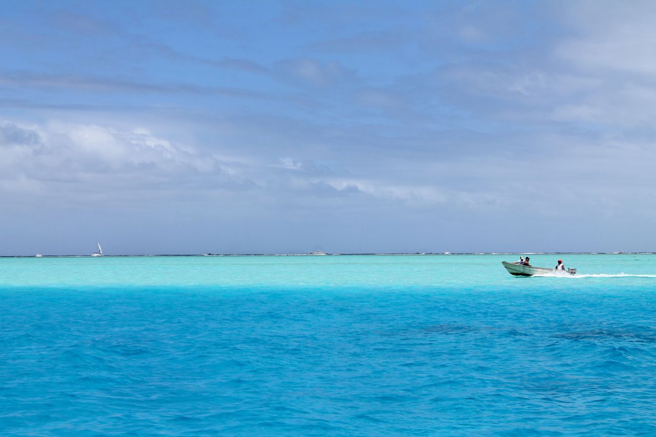 Reef-diving in a turquoise lagoon is among the top draws on Bora Bora, no. 3 among the world's top 10 islands.