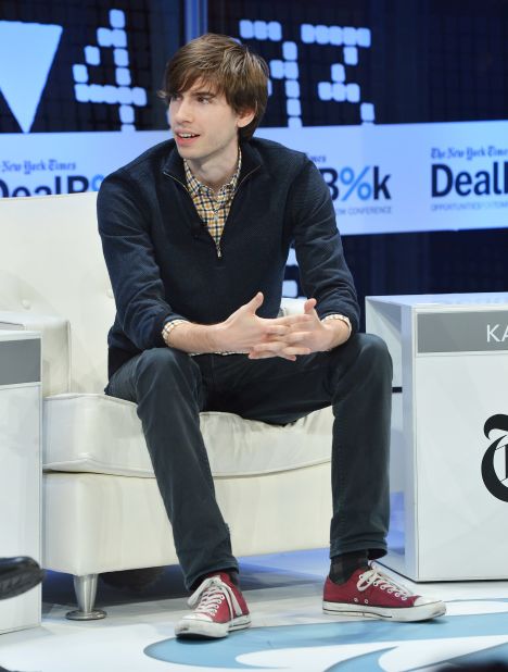 David Karp founded Tumblr, the blogging platform, in 2007 when he was 20 years old. Last year it was bought by Yahoo for $1.1 billion.