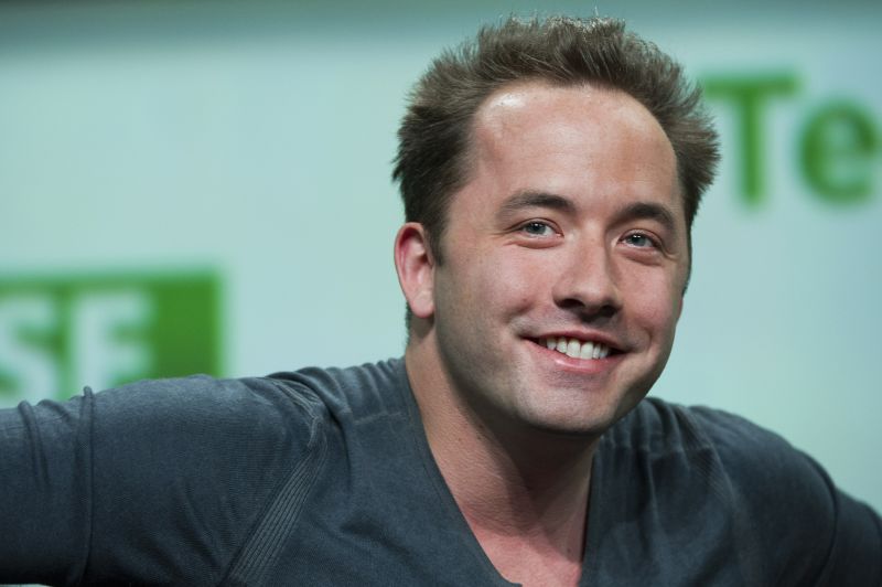 dropbox founder net worth