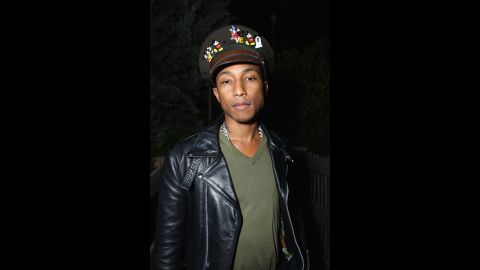 Pharrell insists that the secret to his dermatological success is simply washing his face, but we wonder if having an impressive hat repertoire has something to do with it. 