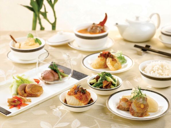<strong>1. Singapore Airlines</strong>. Among its many best-in-class offerings, Singapore Airlines has a stellar culinary program: There's Givenchy tableware and a special "Book the Cook" option that enables passengers to preorder their main course from a lengthy online menu. 