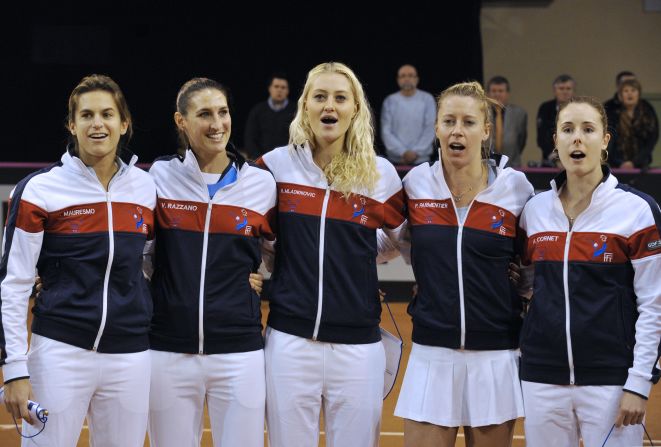 In July 2012 Mauresmo spoke of her "great pride" at being appointed captain of France's Fed Cup team, which is battling to return to the top tier of the competition -- the World Group.