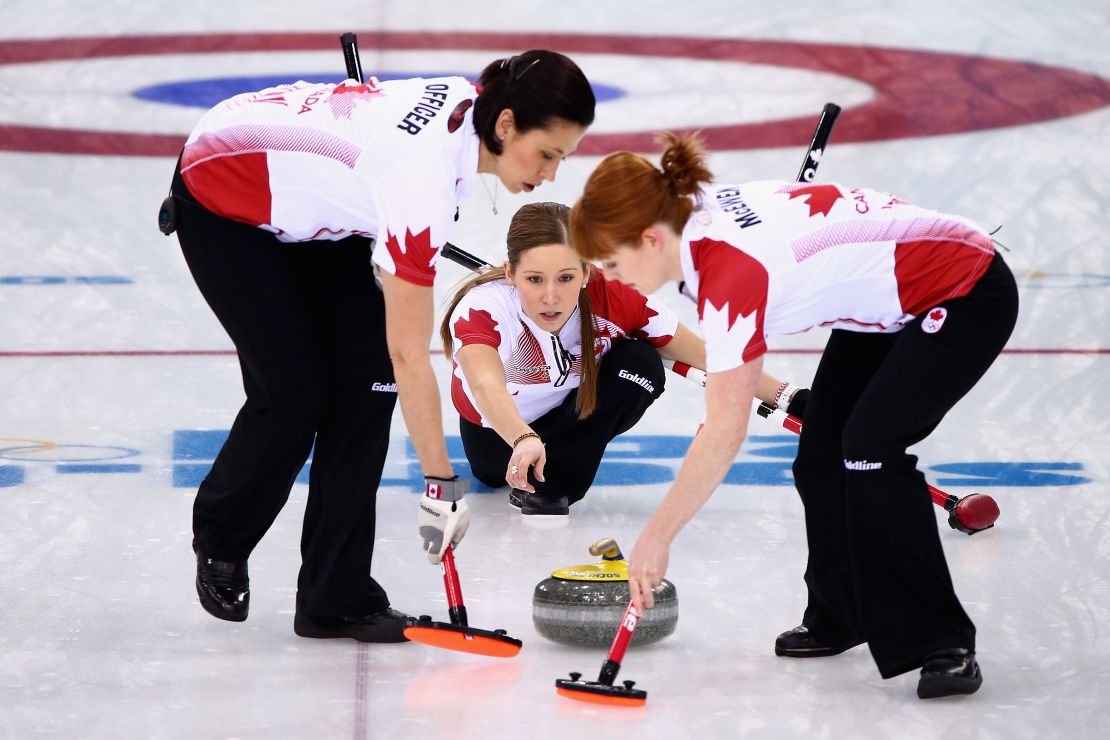 No one cares if you throw stones in curling -- it's kind of expected.