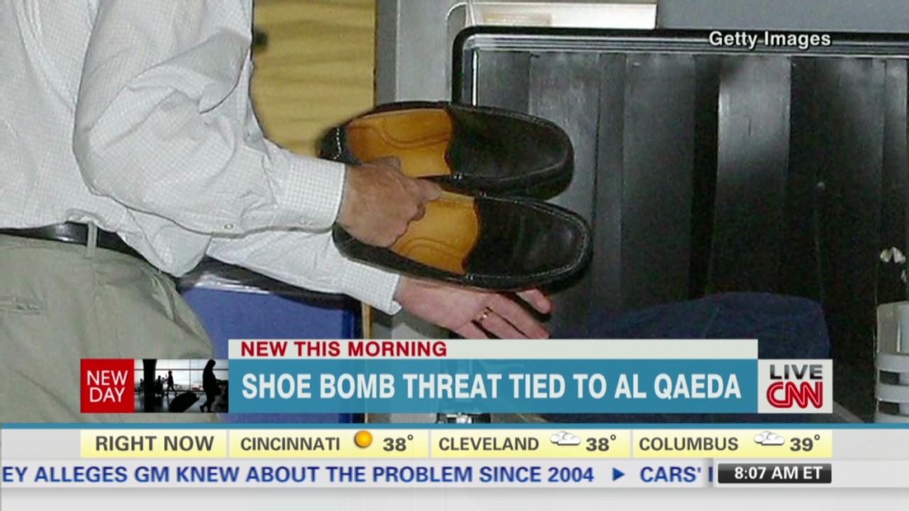 Al Qaeda link to shoebomb warning CNN